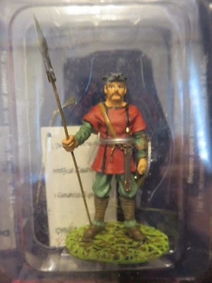 Figura de plomo medieval DeAgostini SM042 infantería con escudo lanzador guerrero #31 Foto 1 de 4