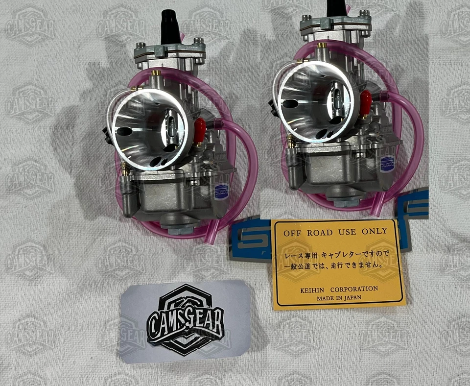 Par de carburadores de carburador Yamaha Banshee 350 Sudco Keihin PWK 28 mm 28 (juego de 2). Foto 1 de 1