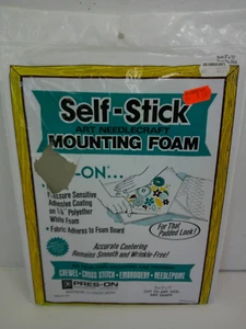 Self Stick Adhesive Mounting Foam Board Pres On Products Hi Tack 8x10 - Picture 1 of 2