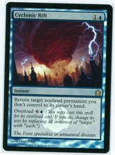 FOIL Cyclonic Rift Return to Ravnica NM RTR MTG (Multiple Quantities avail)