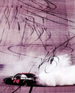 AUTOGRAPHED Regan Smith 2011 DARLINGTON (#78 First Win) BURNOUT 8X10 NASCAR SIGN - Picture 1 of 1