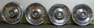 Juego de 4 tapacubos de 14" cubiertas de rueda OEM #387 1976-1977 Dodge Charger Aspen (2160) Foto 1 de 4