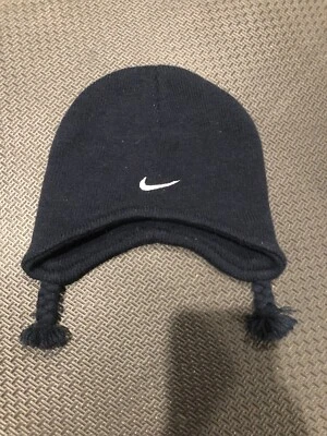 NWT NIKE blue Wool Toddler Boys Warm Winter Hat Cap-$30 - Image 1 of 2