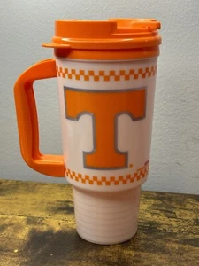 2001 Tennessee Volunteers Insulated Tumbler Cup Hot or Cold McDonalds Football - Picture 1 of 6