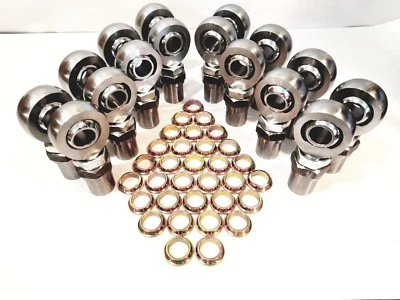 Kit Heim de 1 1/4" con tapones hexagonales y espaciadores de 1"-.400" 1.25" 1"-1.25"-12 TPI Foto 1 de 4