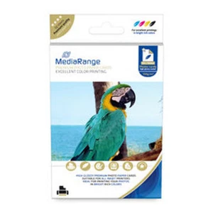 50 Fogli Carta Fotografica MediaRange 10x15 150g Glossy LUCIDA MRINK115 - Foto 1 di 1