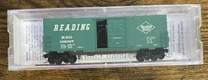 Micro-Trains N scale Reading Lines 40’ Boxcar, #24230, Rd #106007. NIB - Picture 1 of 2