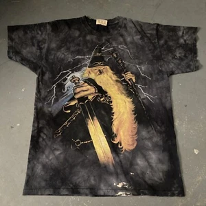 Near Vintage Merlin/ Wizard T- By The Mountain Very Good Art Tee Shirts 2005 - Bild 1 von 13