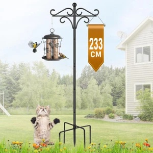 233cm Wild Bird Feeders Hanging Station Free Standing Feeding Station for Garden - Picture 1 of 19