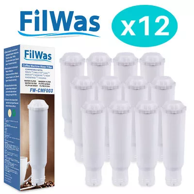 1-12 FilWas Wasserfilter passend für Krups EA 8 Serie Kaffeevollautomaten