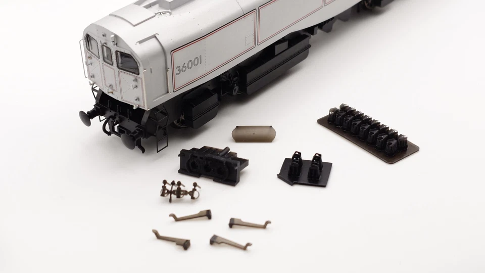 KR MODELS KR - Bulleid Leader detail parts OO