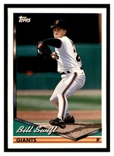 1994 Topps #639 BILL SWIFT San Francisco Giants ~E6G
