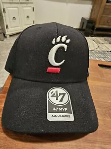 Nwt Cincinnati Bearcats Hat Cap Strap Back 47 Brand (H2) - Picture 1 of 7