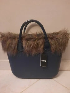 borsa o bag standard nuova con pelliccia - Foto 1 di 4