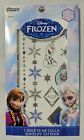 Disney Frozen Metallic Jewelry Tattoos, 2 Sheets - Temporary, Party Favors - New