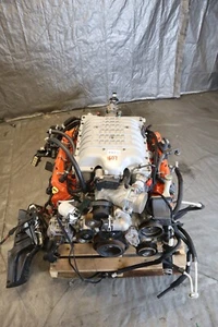 2017 DODGE CHALLENGER HELLCAT 6.2L OEM SUPERCHARGED ENGINE TR6060 6 SPD TRANS - Picture 1 of 11