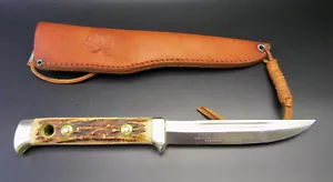 PUMA VTG BUDDY Hunting Knife 6383 1974 Made In Solingen Germany UNUSED CONDITION - Picture 1 of 21