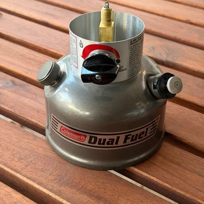 06/10 Coleman 285A DUAL Fuel Lantern Fount w/ Parts Shown NEW #285A5151 - Image 1 of 4