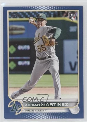 2022 Topps Update Royal Blue Adrian Martinez #US77 Rookie RC - Image 1 of 2