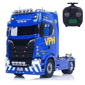 2Speed 1/14 4X4 Metal Chassis RC Tractor Truck Lorry Car Flowing Water Axle Lock - Picture 1 of 24