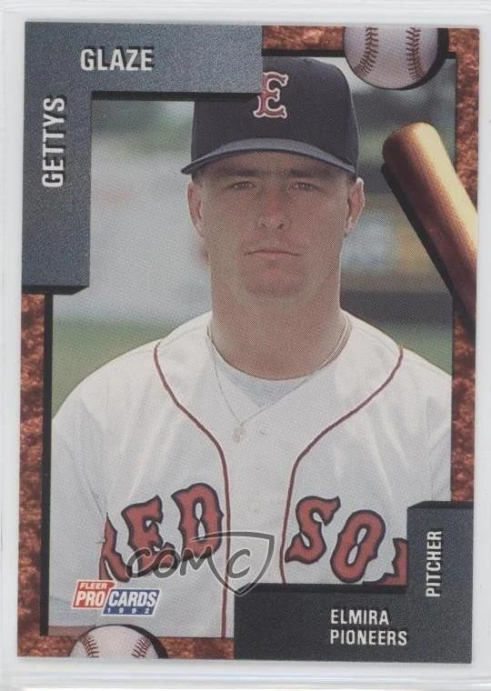 1992 Fleer ProCards Minor League Gettys Glaze #1377 - Image 1 of 2