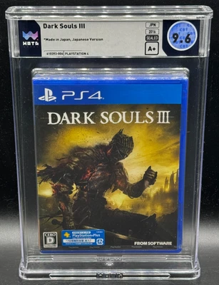 Dark Souls III 3 Sony PlayStation 4 PS4 JP Version Sealed New WATA 9.6 A+ Graded - Image 1 of 2
