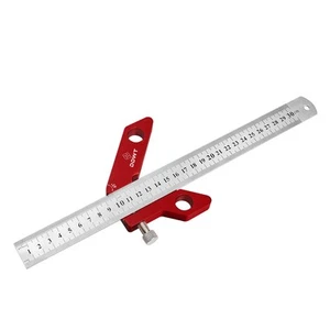 YX-3 Center Finder Woodworking Square Center Scribe 45 90 Degrees Angle Line ... - Picture 1 of 7