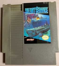 Silent Service Nintendo Entertainment System NES Cartridge only