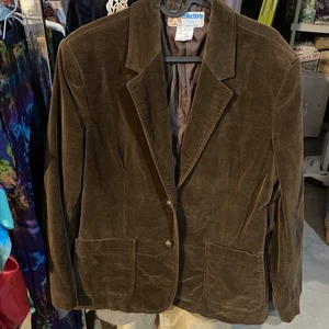Vintage Collections brauner Samt Blazer Jacke Damen Größe 17/18 Large " - Bild 1 von 17