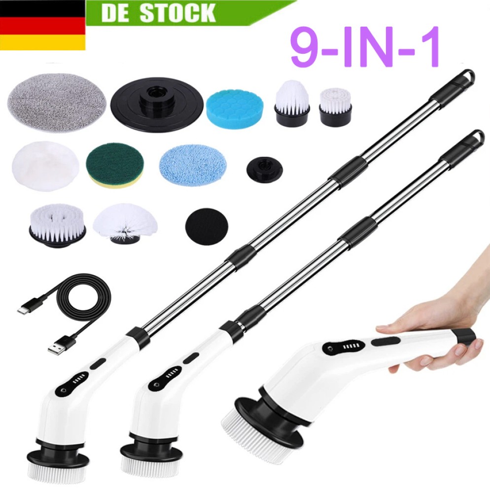 Set Spazzole Pulizia Fessure IKOPFLN - 9 Pezzi Per Cucina, Bagno E Finestre