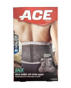 ACE Back Deluxe Stabilizer with Lumbar Support - One Size Adjustable - Picture 1 of 4
