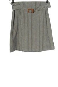 MANGO Minifalda Mujeres Talla EU 36 gris claro-negro-naranja claro - Imagen 1 de 5