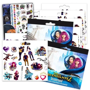 Disney Descendants Sticker Party Pack Konvolut - über 240 Nachkommen  - Bild 1 von 4