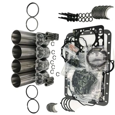 Rebuild Kit fits For Cummins B3.3 Engine Heavy Equipment Loader Excavator Dozer - Image 1 of 2