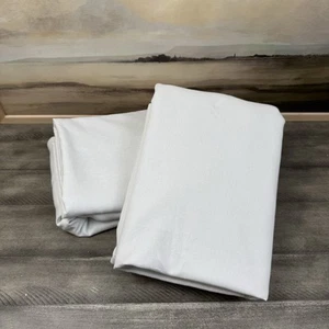 Pottery Barn Broadway Curtains Drapes Blackout 50”x84” Ivory Set/2 NWOT - Picture 1 of 7