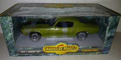 Ertl 1:18 1970 1/2 Chevy Camaro Z28 Green Chevrolet Z-28 #7128 American Muscle - Image 1 of 4