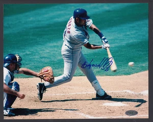 Edgardo Alfonzo Signed 8x10 Color Photo NY Mets Steiner COA - Picture 1 of 4
