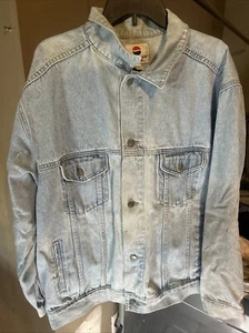 Vintage Pepsi Denim Jean Jacket Size XL - Picture 1 of 4