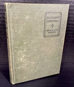 Old Testament Narratives Roy L French Mary Dawson 1931 HC Book Golden Key Series - Picture 1 of 8