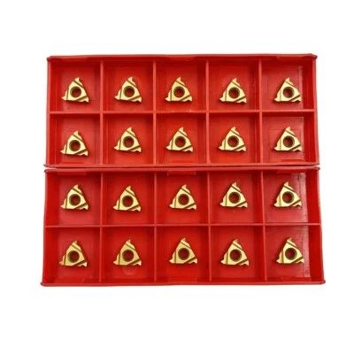 20PCS 11ER AG60 ZM735 11ER AG60 1/4" CNC Lathe Carbide Threading Insert for SNR - Image 1 of 4