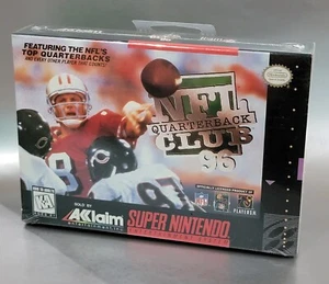 NFL Quarterback Club 96 Super Nintendo SNES Factory Sealed Brandneu - Bild 1 von 4