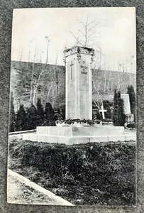 Altes Foto Friedhof Le Mesnil Denkmal "Den Helden der 18. Division" Soldaten - Bild 1 von 2