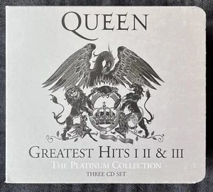 QUEEN Greatest Hits I II & III The Platinum Collection Superjewelcases 3 CD Box - Bild 1 von 7