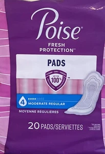 Almohadillas Poise protección moderada de la vejiga #4. Precintado. ¡ENVÍO GRATIS!! - Imagen 1 de 4