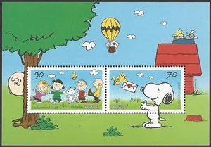 Peanuts - Block 82 - Post für Snoopy und Die Peanuts Rasselbande - postfrisch - Bild 1 von 1