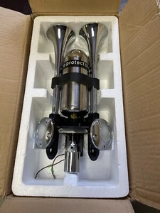 12V 126DB 2 Fermata Air Horn For Truck Cruise Ship without Air Pump - Picture 1 of 4