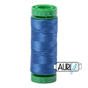 Aurifil Thread Mako 40wt 100% Cotton Small Spools 164 yds Each -Choice of Colors - Picture 1 of 20