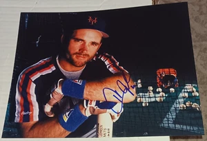 Howard Johnson New York Mets SIGNED AUTOGRAPHED 8x10 Photo COA BASEBALL - Picture 1 of 1