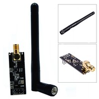 NRF24L01 + Wireless Transceiver Module + SMA Antenna For Arduino 2.4GHZ Module