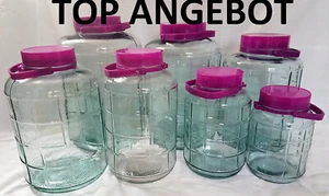Einmachglas Einweckglas Gurkenglas Vorratsdose Aufbewahrungsglas Einkochglas - Bild 1 von 10